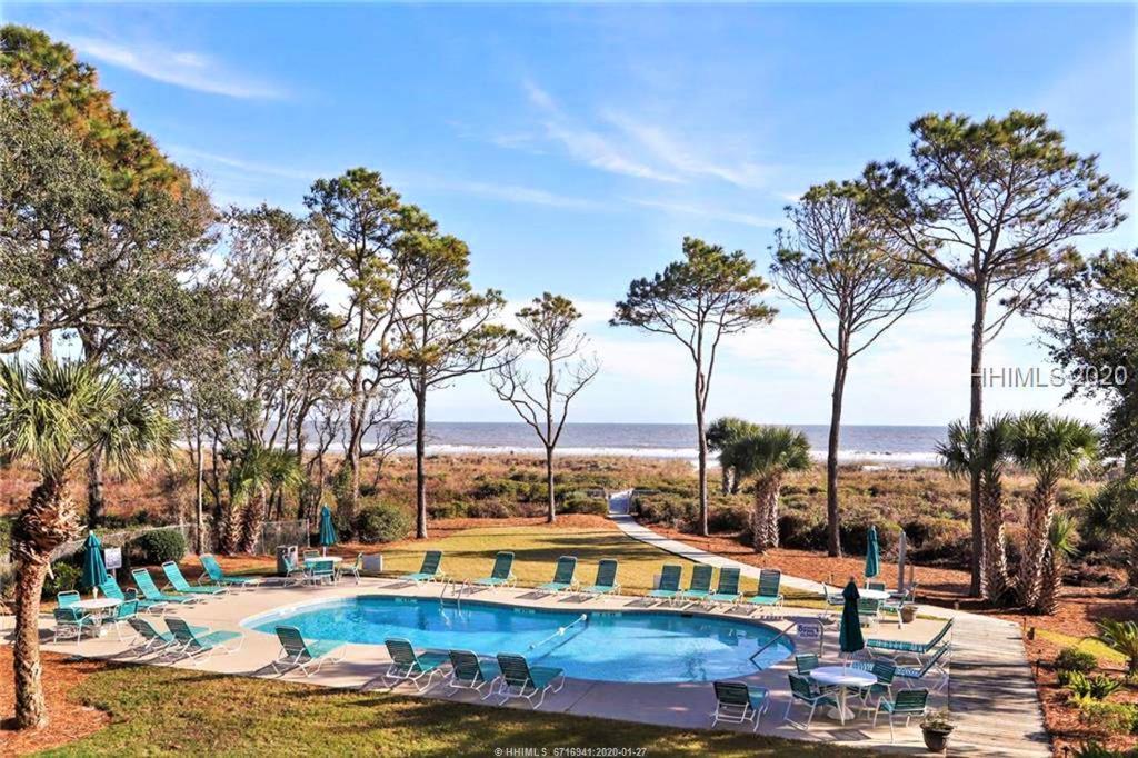 Direct Oceanfront Private Villa Overlooking Pool/Beach - South Forest Beach - Right Next To Coligny Plaza Хилтон-Хед-Айленд Экстерьер фото